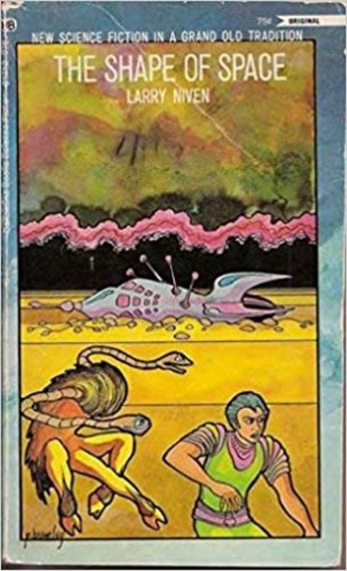 Book cover for "The Shape of Space" by Larry Niven
