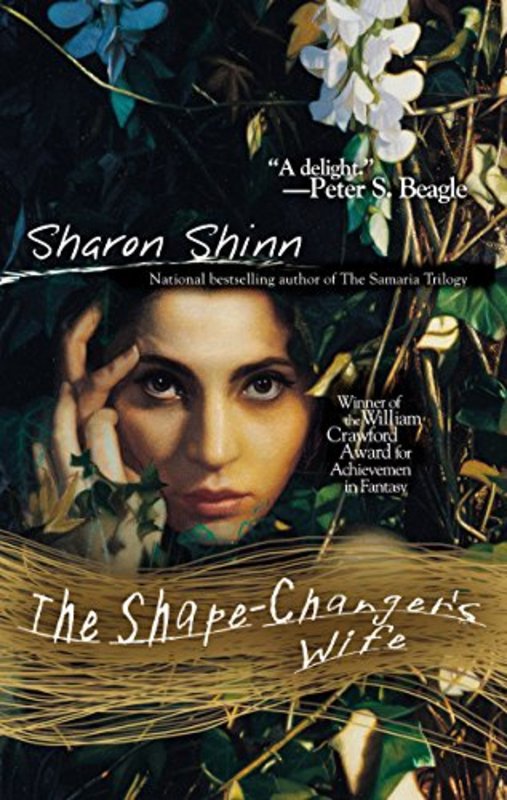 Book cover for "The Shape-Changer's Wife" by Sharon Shinn