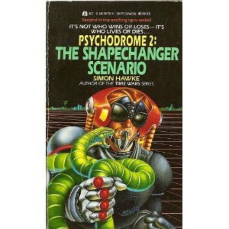 Book cover for "The Shapechanger Scenario" by Simon Hawke