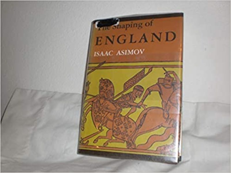 Book cover for "The Shaping of England" by Isaac Asimov