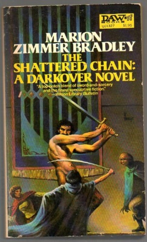 Book cover for "The Shattered Chain" by Marion Zimmer Bradley
