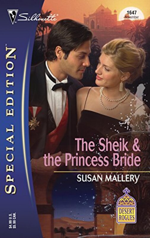 Book cover for "The Sheik and the Princess Bride" by Susan Mallery