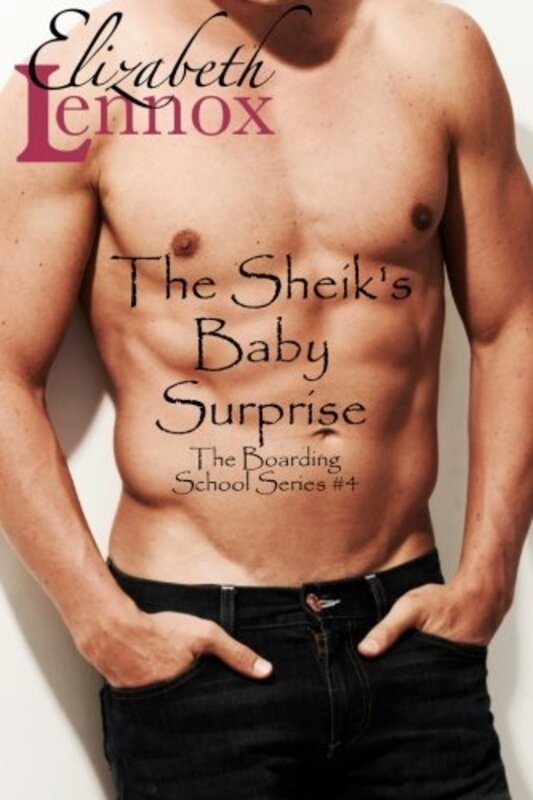 Book cover for "The Sheik's Baby Surprise" by Elizabeth Lennox