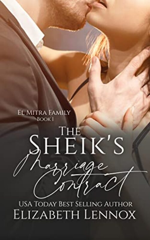 Book cover for "The Sheik's Marriage Contract" by Elizabeth Lennox