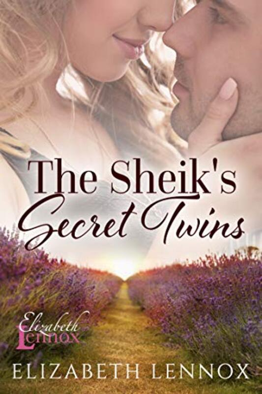 Book cover for "The Sheik's Secret Twins" by Elizabeth Lennox