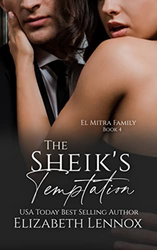 Book cover for "The Sheik's Temptation" by Elizabeth Lennox