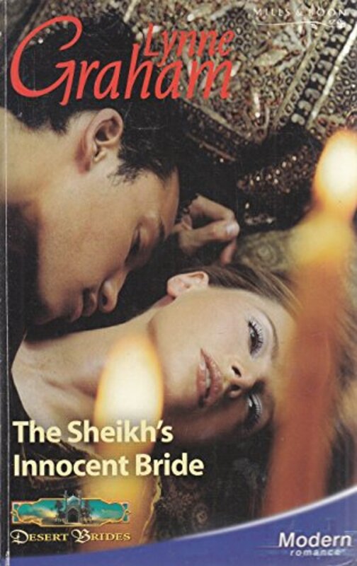 Book cover for "The Sheikh's Innocent Bride" by Lynne Graham