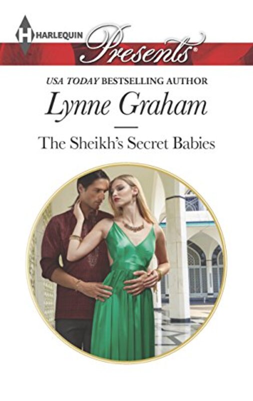 Book cover for "The Sheikh's Secret Babies" by Lynne Graham