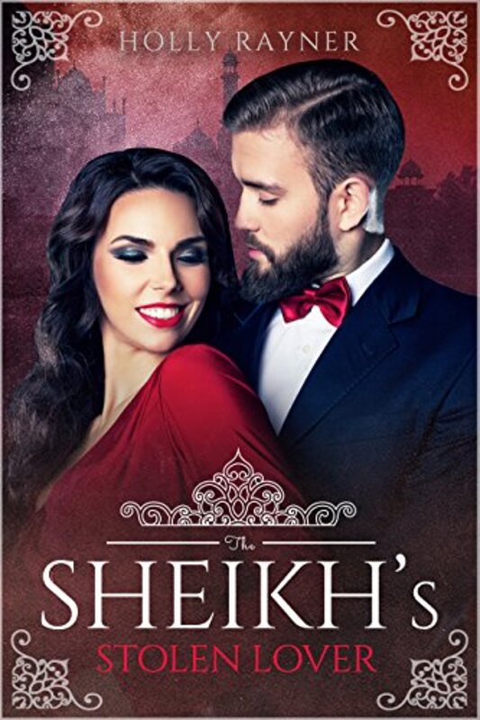 Book cover for "The Sheikh's Stolen Lover" by Holly Rayner