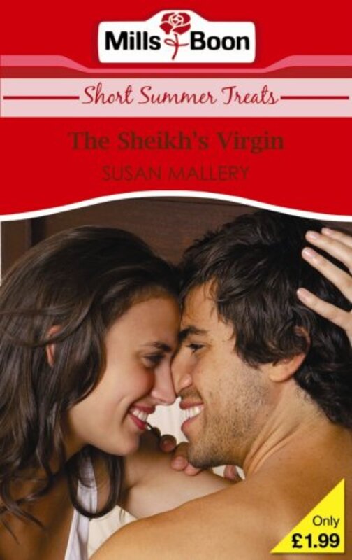 Book cover for "The Sheikh's Virgin" by Susan Mallery