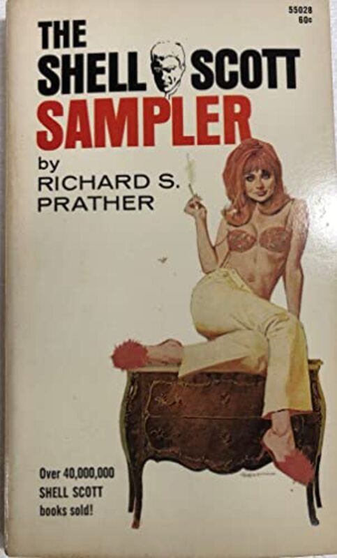 Book cover for "The Shell Scott Sampler" by Richard S Prather