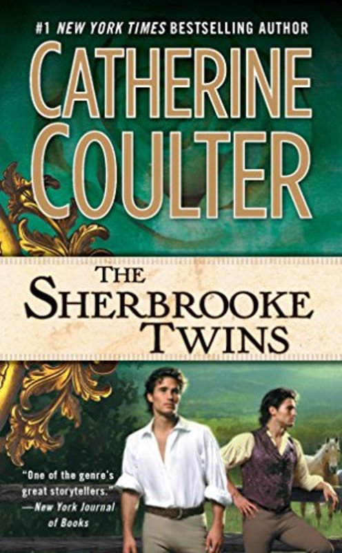Book cover for "The Sherbrooke Twins" by Catherine Coulter