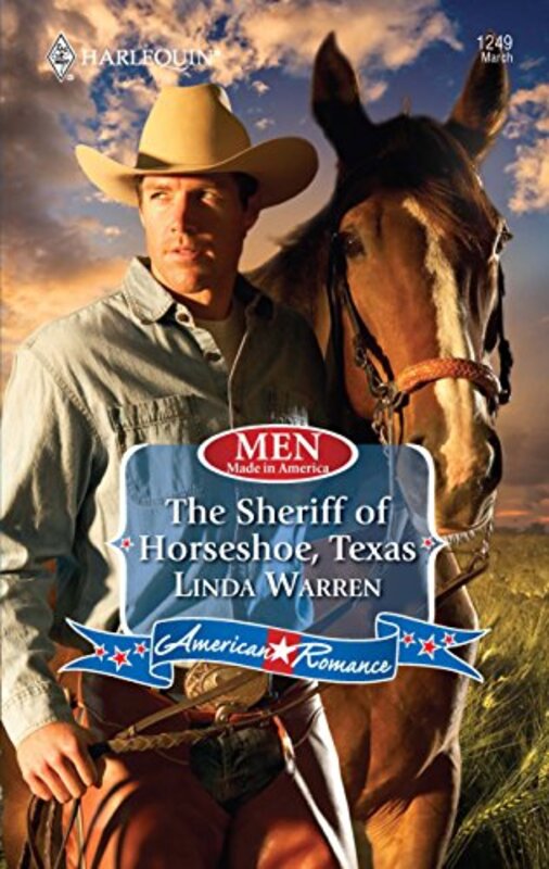 Book cover for "The Sheriff of Horseshoe, Texas" by Linda Warren