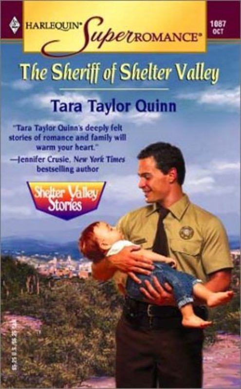 Book cover for "The Sheriff of Shelter Valley" by Tara Taylor Quinn