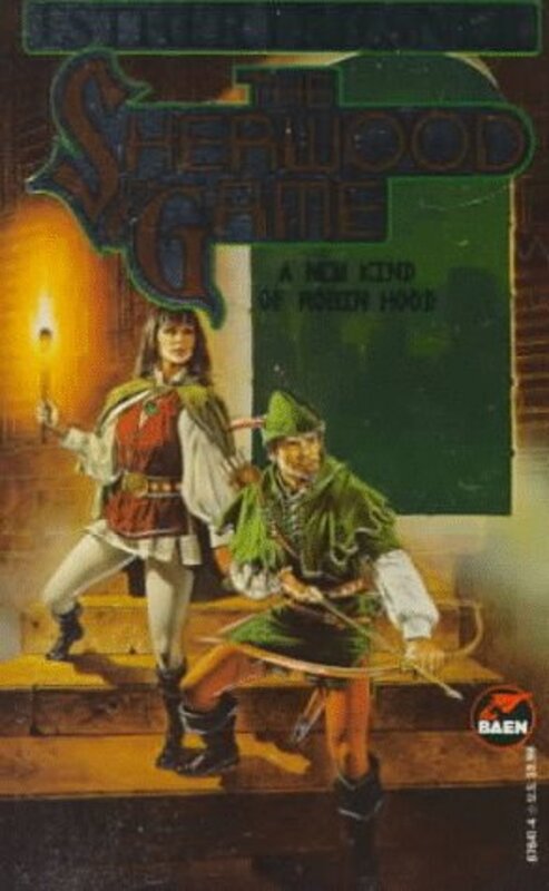 Book cover for "The Sherwood Game" by Esther M Friesner