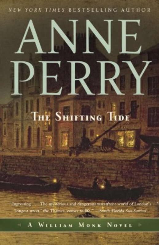Book cover for "The Shifting Tide" by Anne Perry