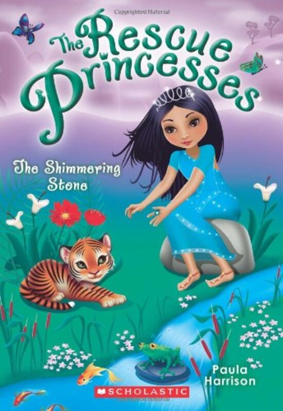 Book cover for "The Shimmering Stone" by Paula Harrison