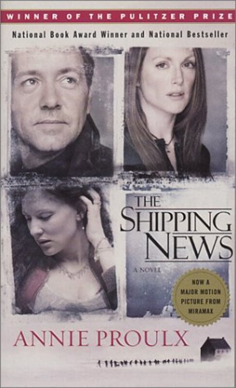 Book cover for "The Shipping News" by Annie Proulx