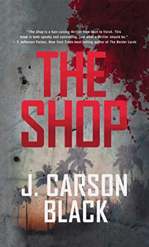 Book cover for "The Shop" by J Carson Black
