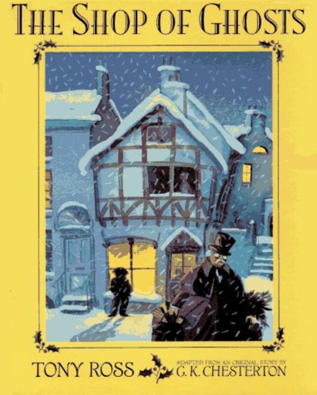 Book cover for "The Shop of Ghosts" by Gilbert Keith Chesterton