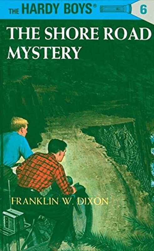 Book cover for "The Shore Road Mystery" by Franklin W Dixon