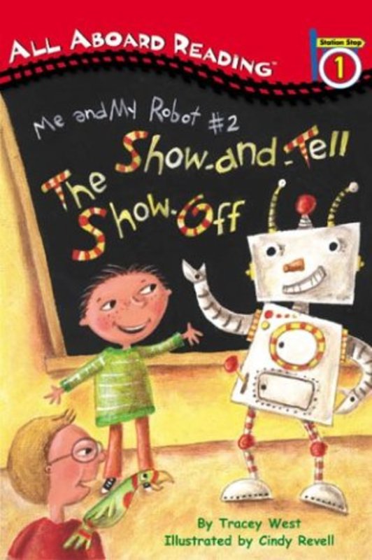 Book cover for "The Show-and-Tell Show Off" by Tracey West