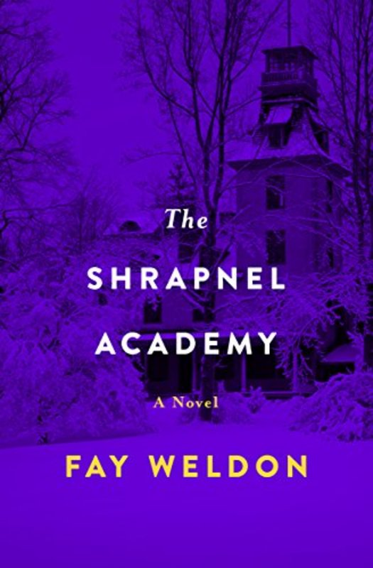 Book cover for "The Shrapnel Academy" by Fay Weldon