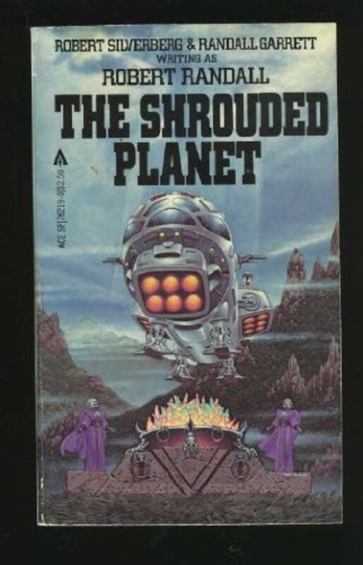 Book cover for "The Shrouded Planet" by Robert Silverberg
