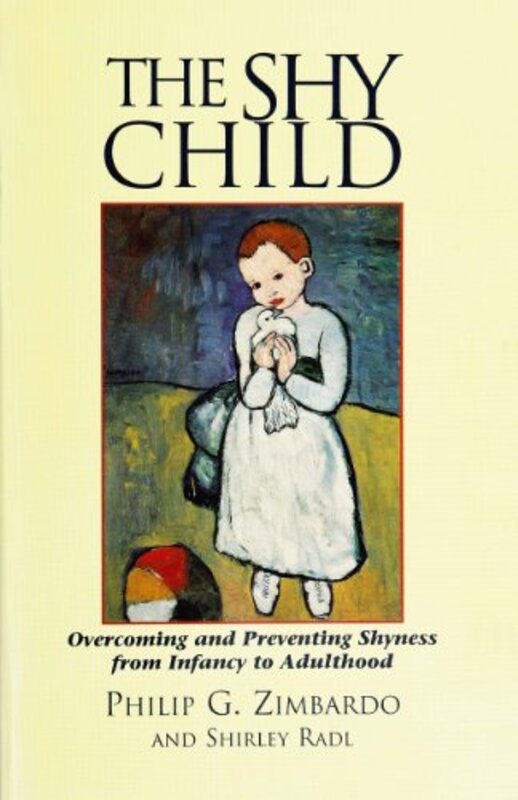 Book cover for "The Shy Child"