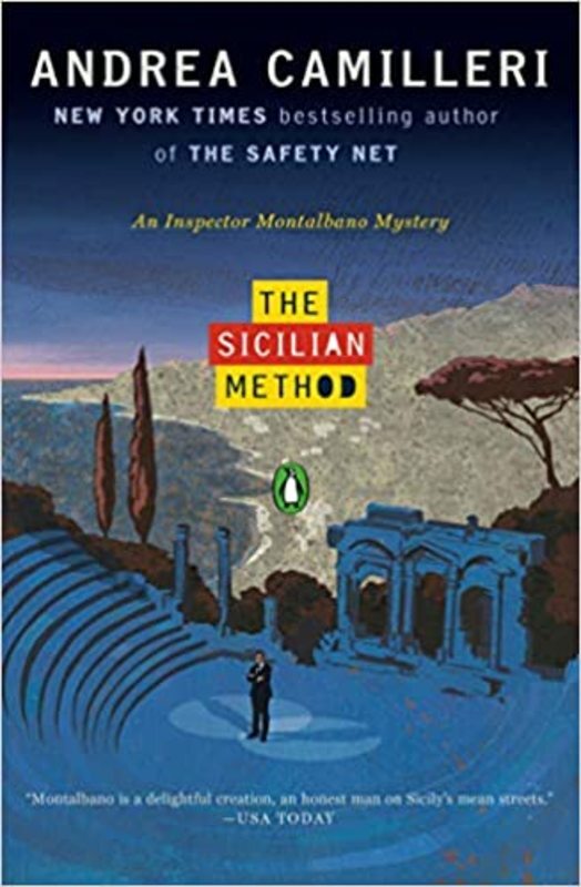 Book cover for "The Sicilian Method" by Andrea Camilleri