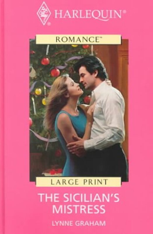 Book cover for "The Sicilian's Mistress" by Lynne Graham