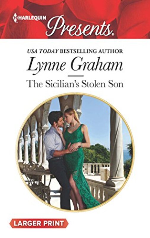 Book cover for "The Sicilian's Stolen Son" by Lynne Graham
