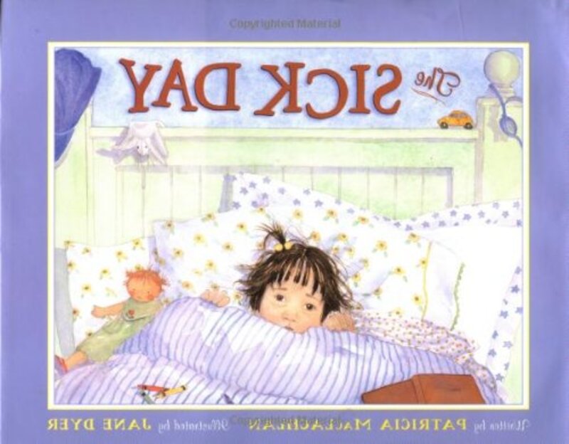 Book cover for "The Sick Day" by Patricia MacLachlan