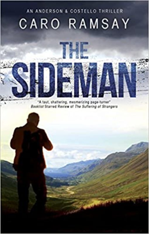 Book cover for "The Sideman" by Caro Ramsay