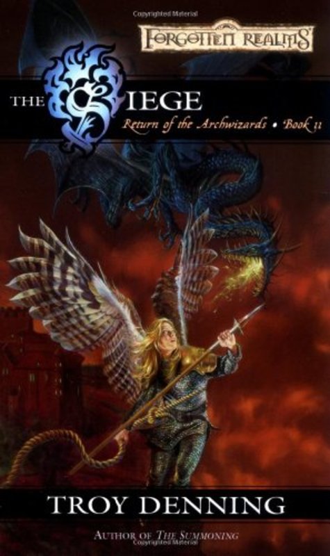 Book cover for "The Siege" by Troy Denning