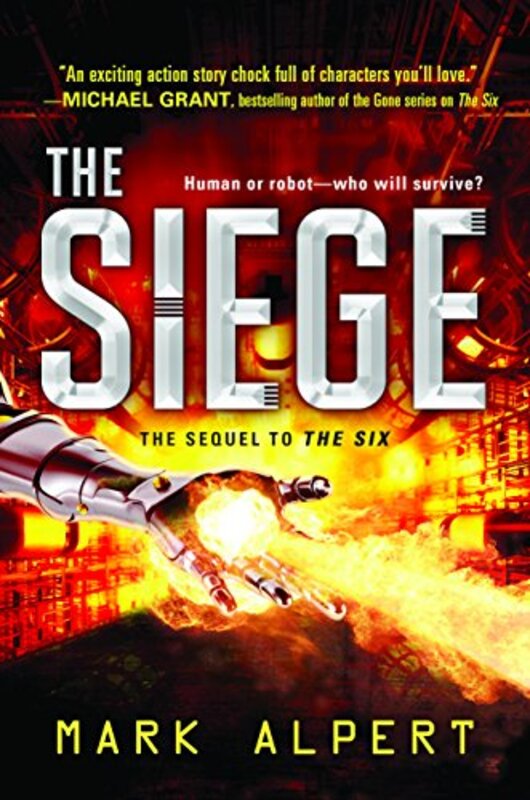 Book cover for "The Siege" by Mark Alpert