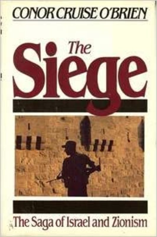 Book cover for "The Siege" by Conor Cruise O'Brien