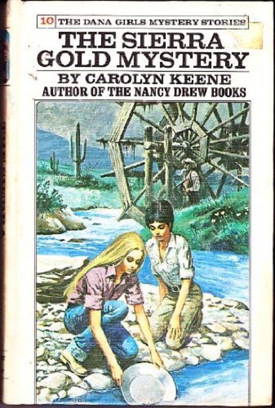 Book cover for "The Sierra Gold Mystery" by Mildred A Wirt