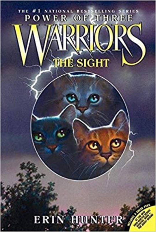 Book cover for "The Sight" by Erin Hunter