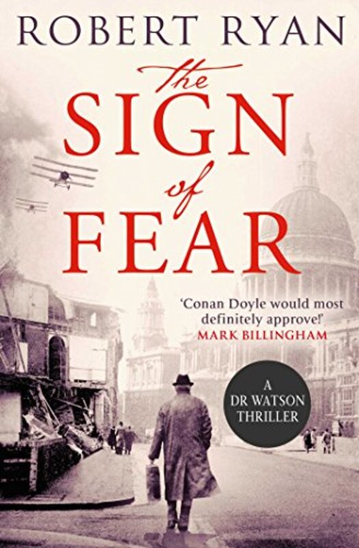 Book cover for "The Sign of Fear" by Robert Ryan