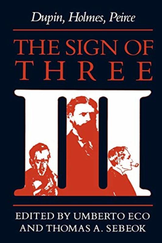 Book cover for "The Sign of Three" by Umberto Eco