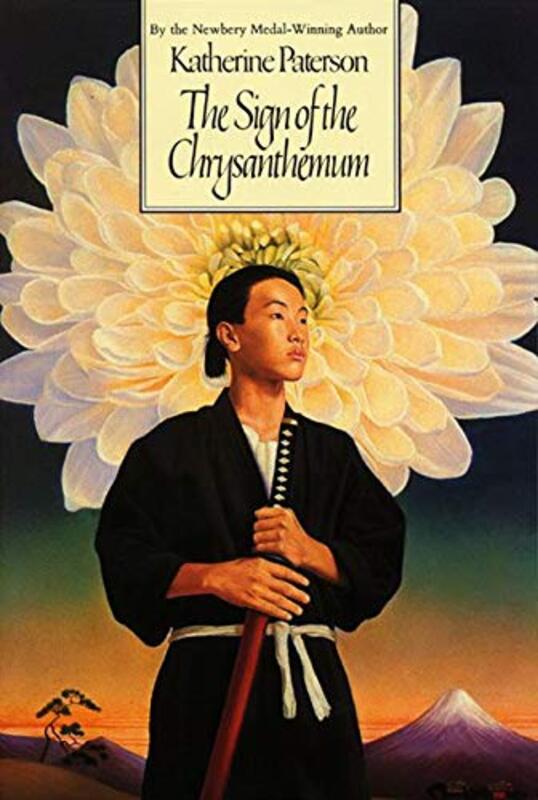 Book cover for "The Sign of the Chrysanthemum" by Katherine Paterson
