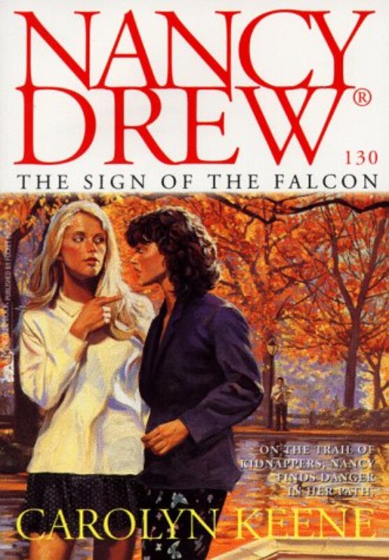 Book cover for "The Sign of the Falcon" by Mildred A Wirt