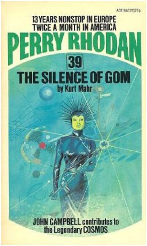 Book cover for "The Silence Of Gom" by Kurt Brand