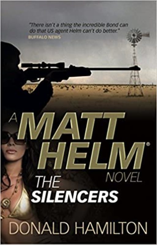 Book cover for "The Silencers" by Donald Hamilton