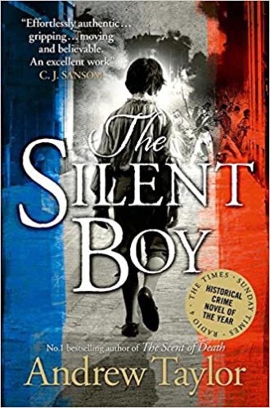 Book cover for "The Silent Boy" by Andrew Taylor