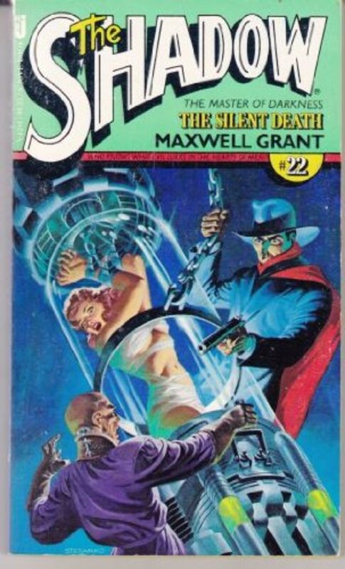 Book cover for "The Silent Death" by Maxwell Grant