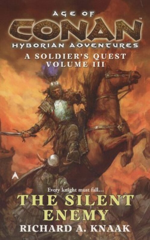 Book cover for "The Silent Enemy" by Richard A Knaak