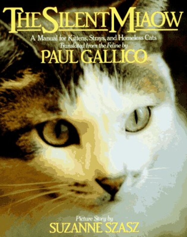 Book cover for "The Silent Miaow" by Paul Gallico
