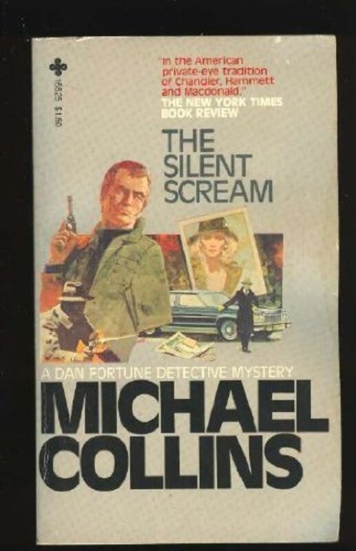 Book cover for "The Silent Scream" by Dennis Lynds
